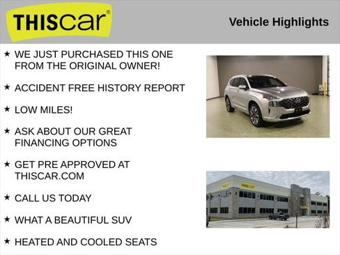 Used 2021 Hyundai Santa Fe Calligraphy AWD/4WD image 10