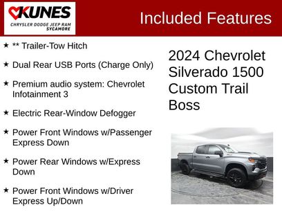 Used 2024 Chevrolet Silverado 1500 Custom Trail Boss