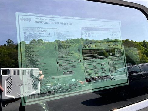 New 2026 Jeep Wrangler Unlimited Rubicon AWD/4WD image 15