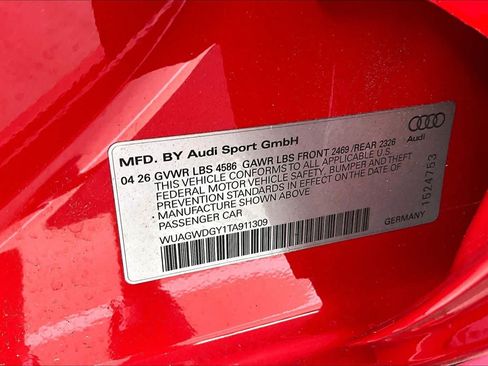 New 2026 Audi RS 3 AWD/4WD image 17
