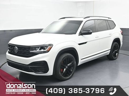 Used 2022 Volkswagen Atlas SEL R-Line AWD/4WD image 5