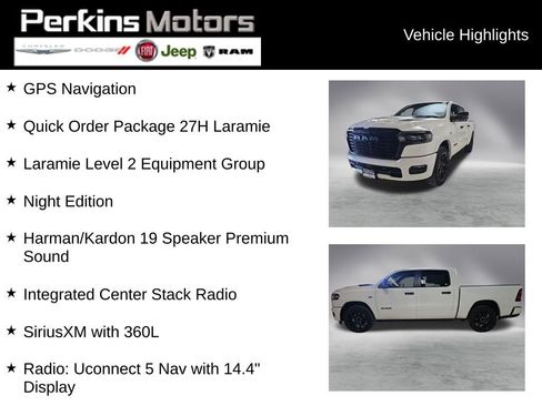 New 2026 RAM 1500 Laramie w/ Night Edition image 2