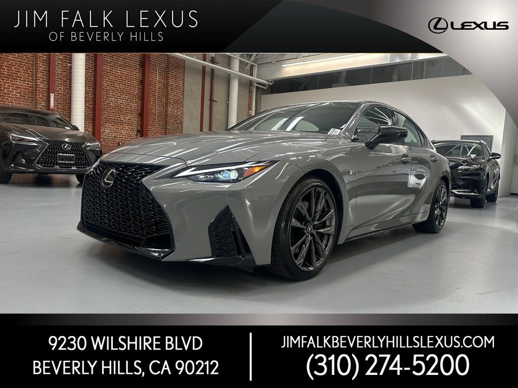 Certified 2025 Lexus IS 350 F Sport w/ Accessory Package RWD image 1