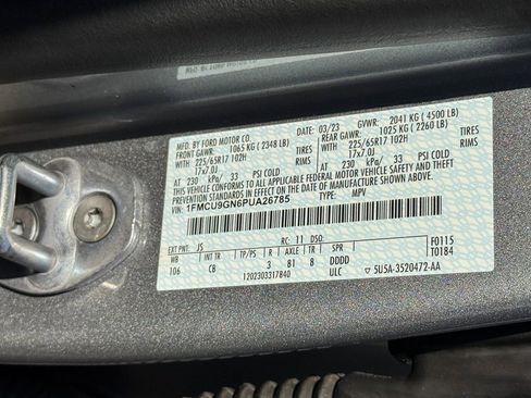 Certified 2023 Ford Escape Active image 22