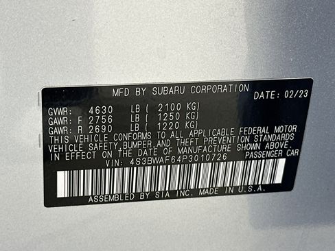Used 2023 Subaru Legacy Premium AWD/4WD image 32
