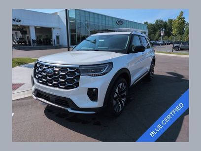 Certified 2026 Ford Explorer Platinum w/ LUX Leather Package