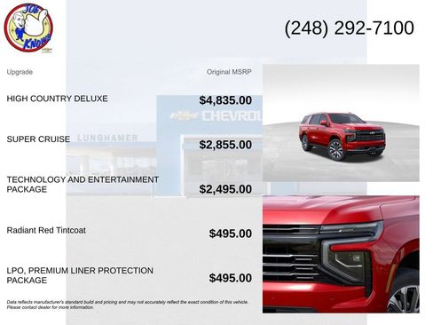 New 2025 Chevrolet Tahoe High Country image 5