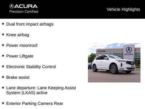 Certified 2026 Acura RDX SH-AWD w/ Advance Package image 13