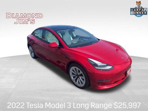 Used 2022 Tesla Model 3 Long Range image 1
