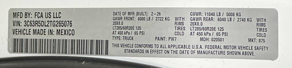 New 2026 RAM 2500 Big Horn AWD/4WD image 55