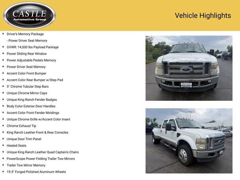 Used 2008 Ford F450 4x4 Crew Cab Super Duty image 6