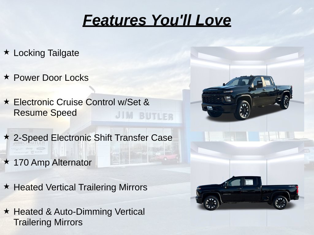 Used 2020 Chevrolet Silverado 2500 Custom w/ Custom Value Package AWD/4WD image 31