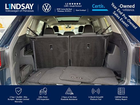 Certified 2022 Volkswagen Atlas SE w/ Panoramic Sunroof Package image 13