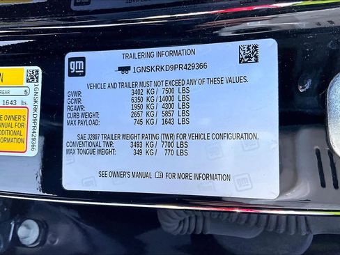 Used 2023 Chevrolet Tahoe RST w/ Luxury Package image 31