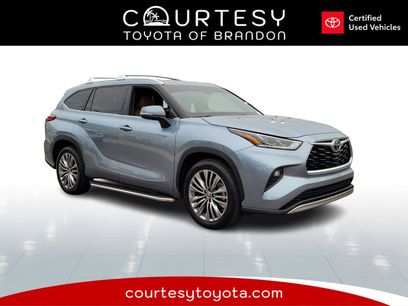 Certified 2021 Toyota Highlander Platinum
