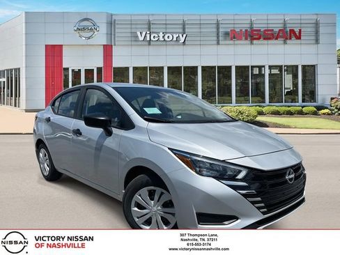 New 2025 Nissan Versa S w/ Trunk Package FWD image 1