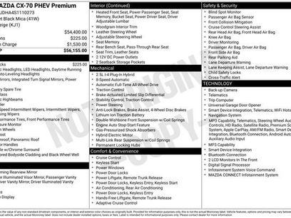 Certified 2025 MAZDA CX-70 Plug-In Hybrid w/ Premium Pkg
