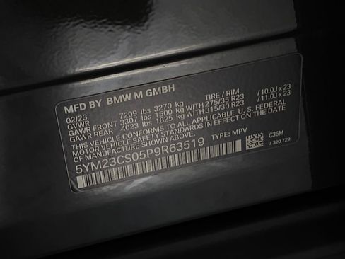 Used 2023 BMW XM AWD/4WD image 46