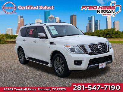 Certified 2019 Nissan Armada Platinum w/ Captain's Chairs Package