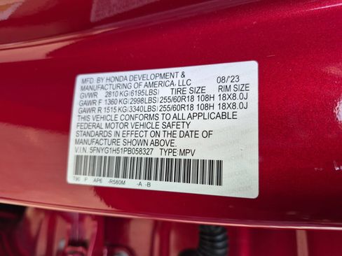 Certified 2023 Honda Pilot EX-L image 34