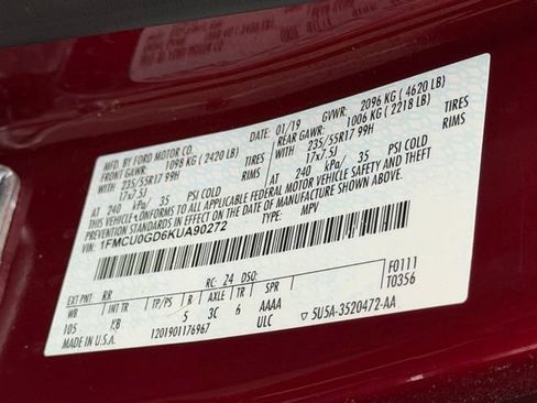 Used 2019 Ford Escape SE FWD image 5