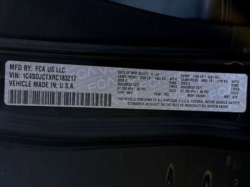 Used 2024 Dodge Durango R/T w/ Blacktop Package image 31