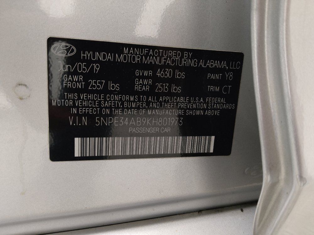 Used 2019 Hyundai Sonata Limited FWD image 33
