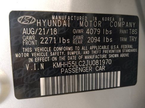 Used 2018 Hyundai Elantra GT Sport w/ Sport Tech Package 04 FWD image 33