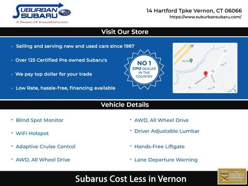 Certified 2025 Subaru Forester Sport AWD/4WD image 3