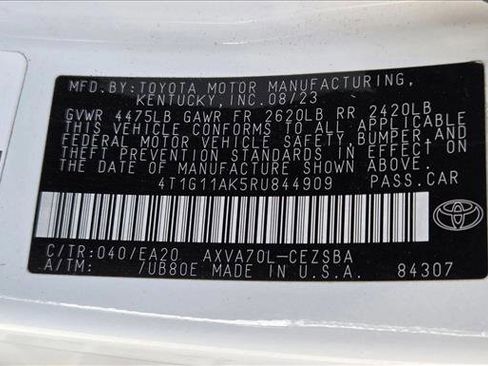 Certified 2024 Toyota Camry SE w/ Blackout Package (TMS) FWD image 23