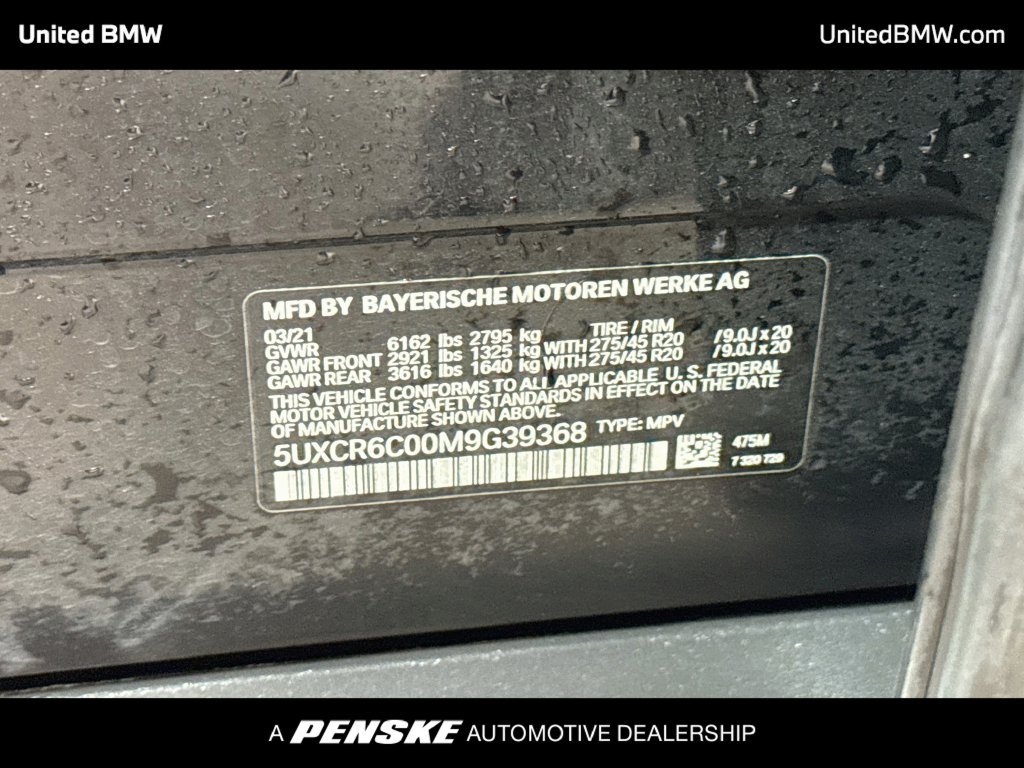Used 2021 BMW X5 xDrive40i w/ Premium Package 2 AWD/4WD image 22