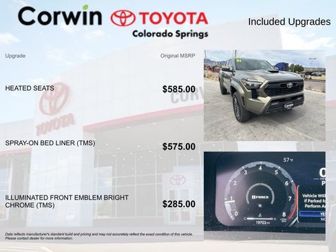 Used 2025 Toyota Tacoma TRD Sport AWD/4WD image 4