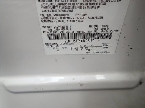 Used 2019 Lincoln MKT Standard image 37