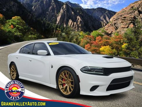 Used 2016 Dodge Charger SRT Hellcat w/ Harman/Kardon Audio Group RWD image 1