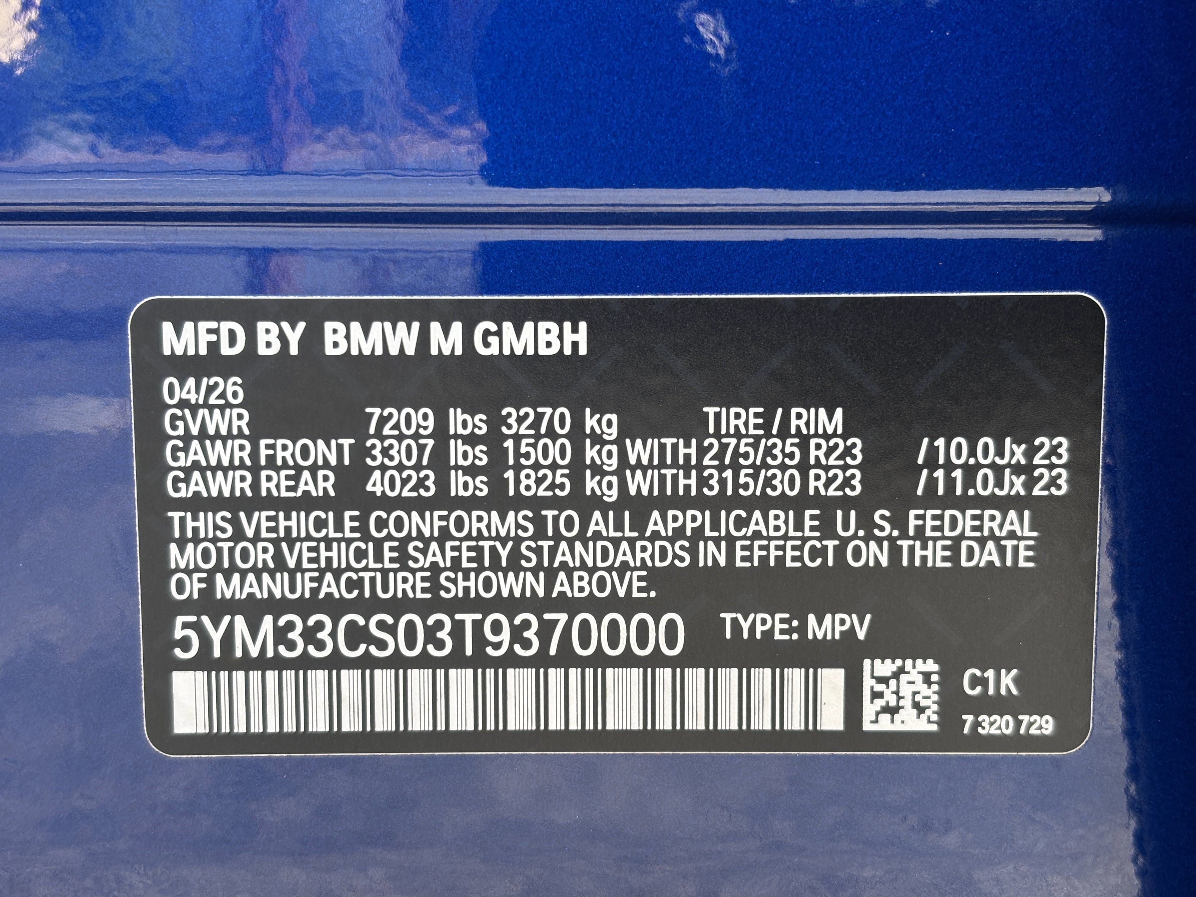 Used 2026 BMW XM Label Red AWD/4WD image 37