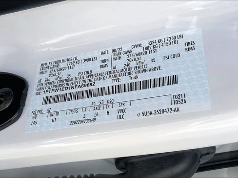 Certified 2022 Ford F150 Lariat image 34