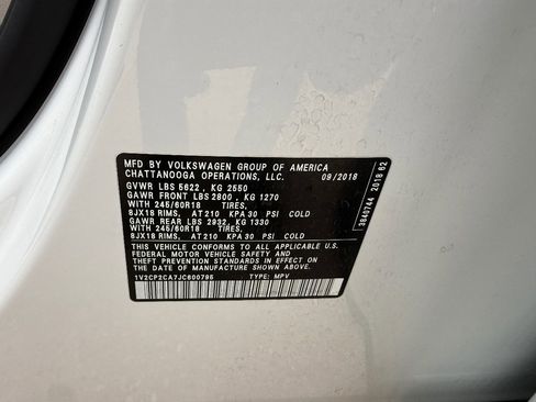 Used 2018 Volkswagen Atlas SE FWD image 26