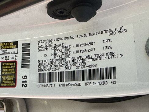 Used 2023 Toyota Tacoma TRD Sport w/ Technology Package RWD image 34