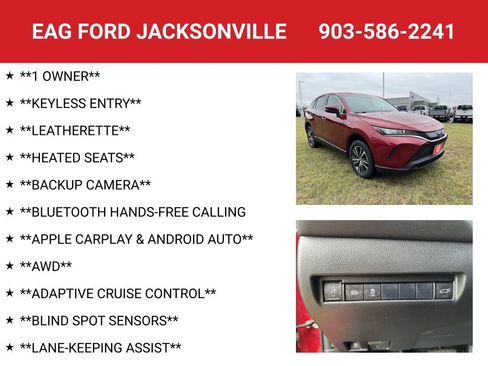 Used 2021 Toyota Venza LE w/ Carpet Mat Package (TMS) image 4