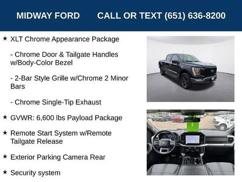 Certified 2023 Ford F150 XLT w/ Equipment Group 302A High AWD/4WD image 37