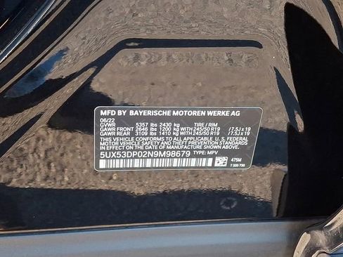 Certified 2022 BMW X3 xDrive30i image 28