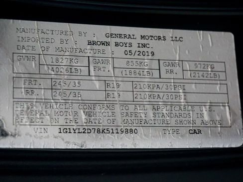 Used 2019 Chevrolet Corvette Stingray Coupe RWD image 20