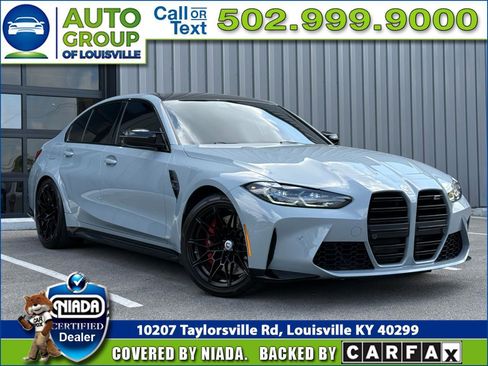 Used 2022 BMW M3 Competition w/ Executive Package AWD/4WD image 1