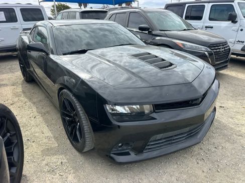 Used 2015 Chevrolet Camaro SS w/ LPO, Black Appearance Package RWD image 2
