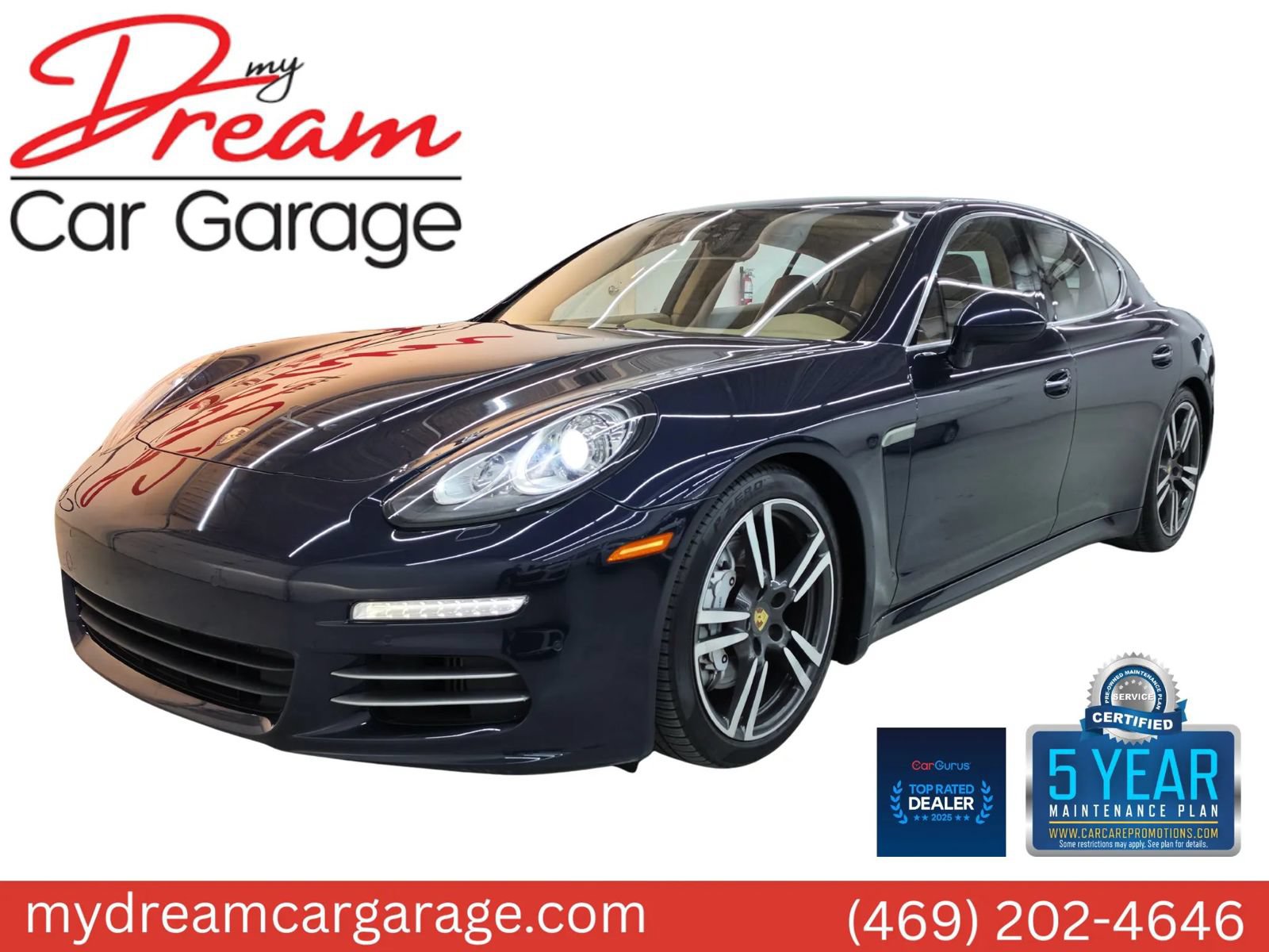 Used 2016 Porsche Panamera 4S AWD/4WD image 1