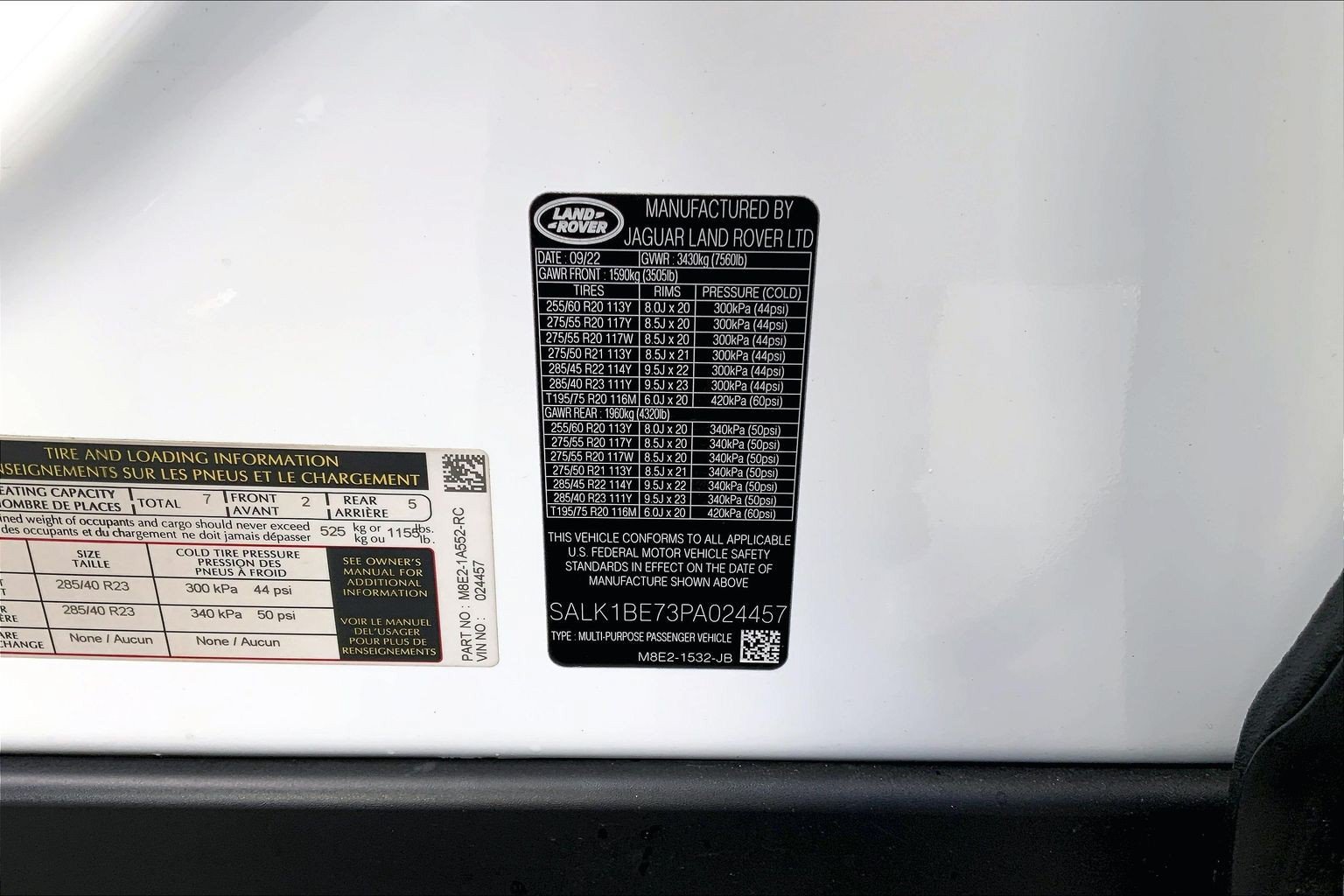 Certified 2023 Land Rover Range Rover Long Wheelbase Autobiography AWD/4WD image 4