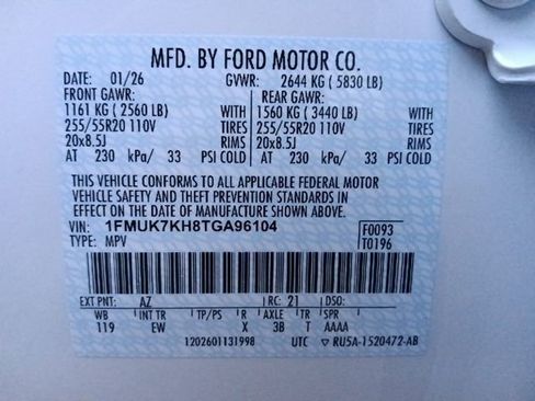 New 2026 Ford Explorer ST-Line RWD image 40