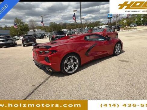 Certified 2023 Chevrolet Corvette Stingray Convertible w/ Z51 Performance Package RWD image 8