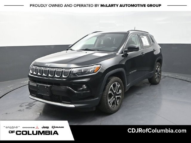 Used 2022 Jeep Compass Limited w/ Sun and Sound Group AWD/4WD 360° Tour