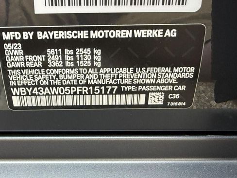 Certified 2023 BMW i4 eDrive35 w/ Premium Package RWD image 23